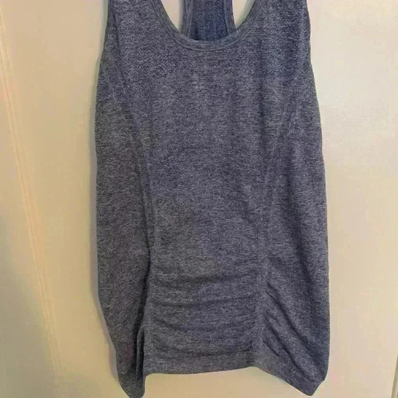 Athleta Fastest Track Racerback Tank Top, Women’s Small, Heathered Blue/Purple - Picture 3 of 7
